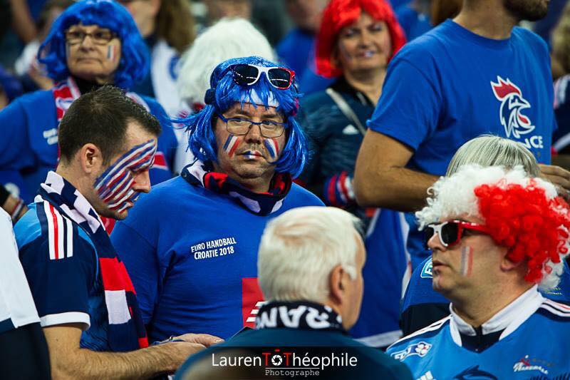 Les Supporters en Croatie avec lEQF Masculine