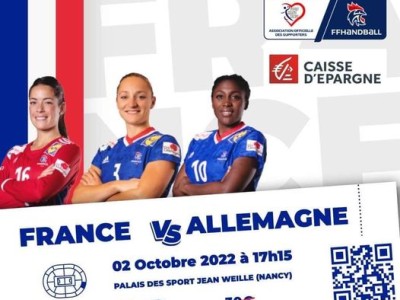 Apres-midi Handball avec lequipe de France Feminine a Nancy